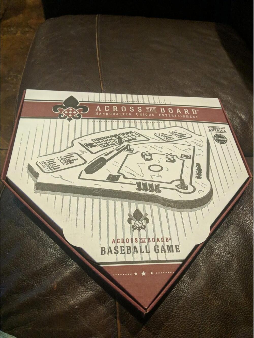 Across the Board Baseball Game Detroit Tigers New